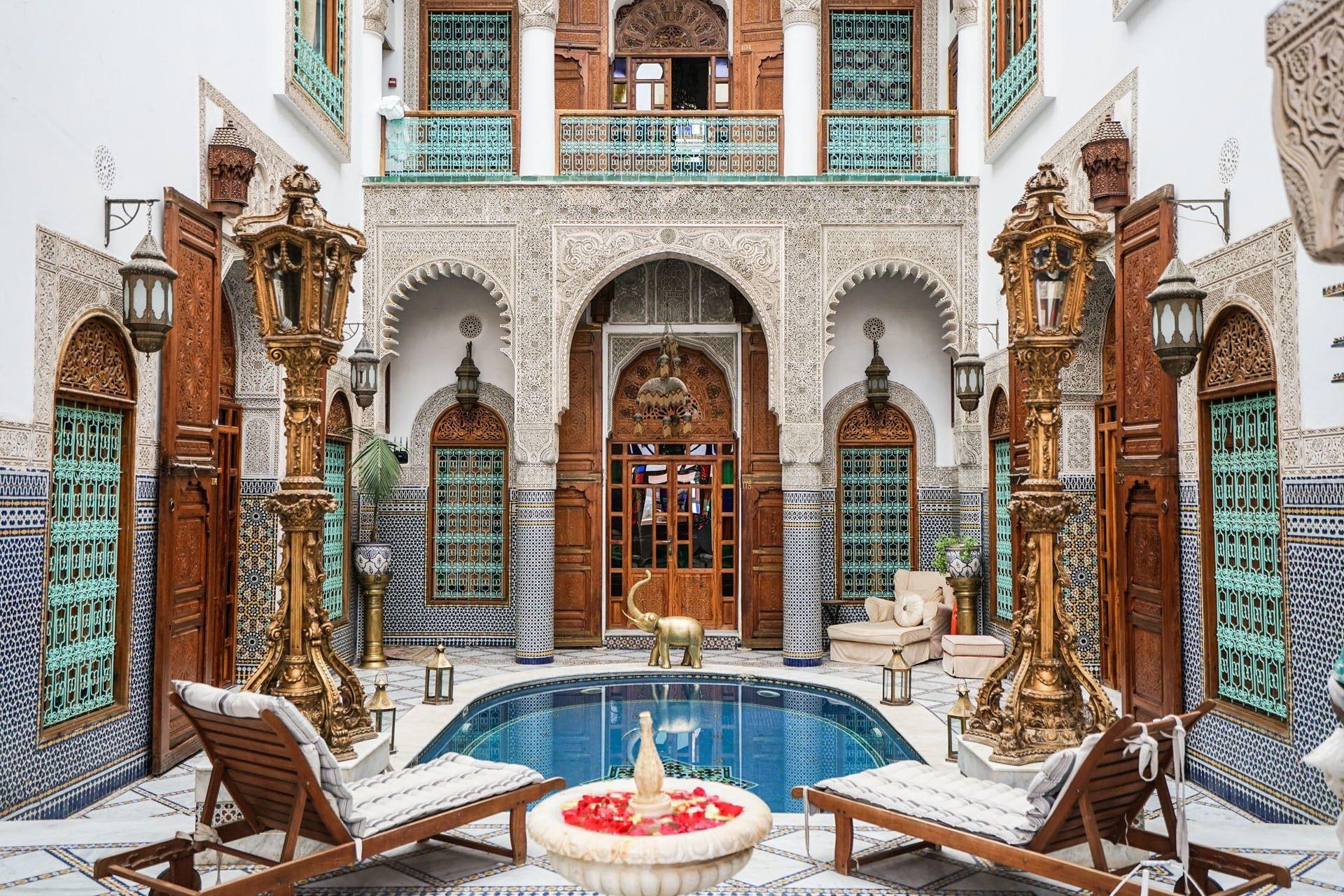 Riad Arabesque & Spa Fez Esterno foto